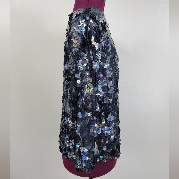 VTG Imperial Handi Crafts sequin top - Picture 4 of 8